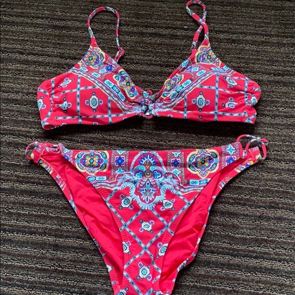 NANETTE LEPORE RUBY PATTERNED BIKINI - Picture 2 of 5